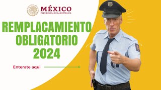 🚗¡NO LO OLVIDES Emplacamiento Obligatorio en México 2024 [upl. by Nojid755]