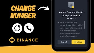 How to Change Phone Number on Binance [upl. by Terrie767]