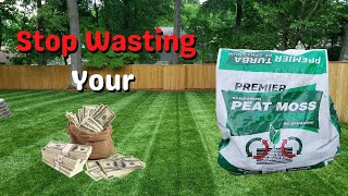 DONT Waste Your Money on Peat Moss For Renovations and Seeding [upl. by Eltsirhc77]