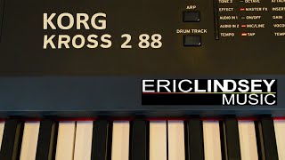 Korg Kross 2 88 Demo [upl. by Bred]