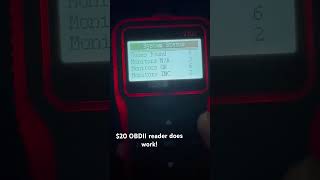 Testing this 13 OBDII reader V100 from Temu for a friend  check engine light [upl. by Farnsworth]