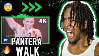 FIRST TIME HEARING Pantera  Walk Official Music Video 4K REACTION [upl. by Ilhsa210]