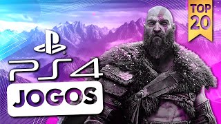 OS MELHORES JOGOS DE PS4 ATÉ AQUI TOP 20 [upl. by Ahsiemal]