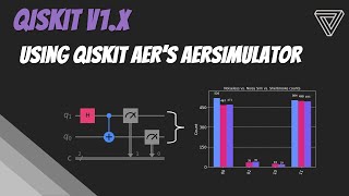 Using Qiskit v1x  Part 4  Qiskit Aers AerSimulator [upl. by Kirst]