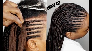 Tips and Tricks Gipping The Roots CORNROWS TUTORIAL HOW TO [upl. by Arikat972]