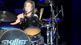 Jen Ledgers drum solo  Point Fest 2011 [upl. by Eimmit678]