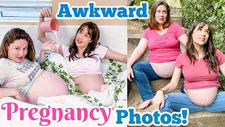 Awkward Pregnancy Photos w Colleen [upl. by Allwein663]