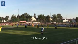 VfB Gartenstadt vs SV Waldhof Mannheim 07 20 [upl. by Ytsirc620]