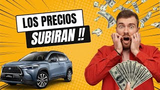 🔴Alerta Subirán Los Precios de los Carros 🚨🚗 [upl. by Adim]