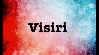 Visiri song lyrics song by Sid Sriram and Shashaa Tirupati [upl. by Sylvan]