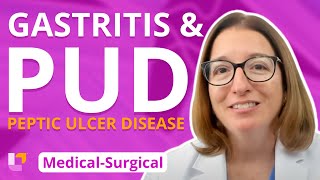 Gastritis and Peptic Ulcer Disease PUD  MedicalSurgical MedSurg  Gastrointestinal System [upl. by Delora]