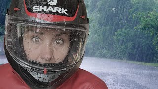 Ma première fois sous la pluie en moto😅 Majorque épisode 14 [upl. by Verney]