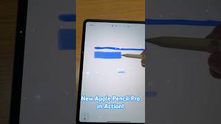 New Apple Pencil Pro  First Look What Can It Do apple ipadpro applepencilpro [upl. by Claiborn]