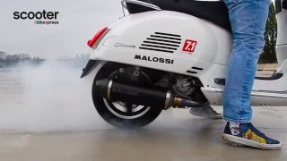 218cc Malossi Power Boost for Vespa GTS 125 [upl. by Mil]