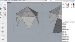 drawing icosahedron in rhinoceros [upl. by Annawahs]