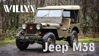 1952 Willys Jeep M38 [upl. by Araht]