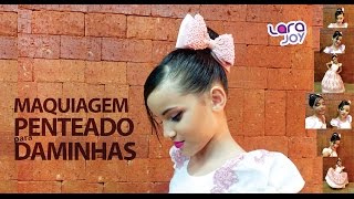 MAQUIAGEM PASSO A PASSO PARA DAMINHA DE CASAMENTO [upl. by Askari]