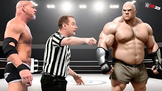 ⚡WWE 2K23 Goldberg vs Bastion Booger WWE July 22 2024  Seize victory⚡ [upl. by Runck]