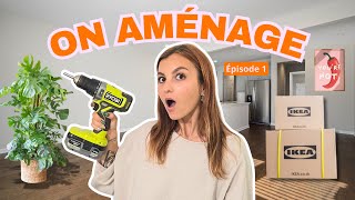 🛠 VLOG AMÉNAGEMENT  105 m2   HAUL IKEA 🛍 [upl. by Amekahs]