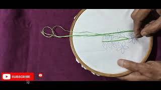 Varieties Embroidery Pattern  বিভিন্ন সুচিকর্মের নমুনা fluppy flower Silverthread handicrafts [upl. by Celtic]