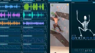 Biomechanical Analysis  Climbing  Noraxon EMG Inertial Sensors [upl. by Merril858]