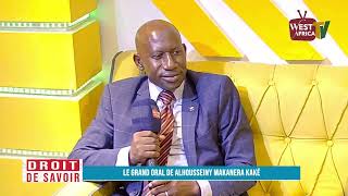 DROIT DE SAVOIR DU 10 DEC 2024 SUR WEST AFRICA TV [upl. by Holmun558]