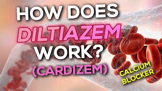 Diltiazem Cardizem Nursing Drug Card Simplified  Pharmacology [upl. by Carpet]