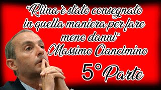 82 Riina è stato consegnato in quella maniera per fare meno danni Ciancimino Trattativa Stato mafia [upl. by Aleakim]