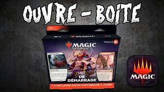 Kit de démarrage 2022 Magic The Gathering  Ouvreboite [upl. by Panther]