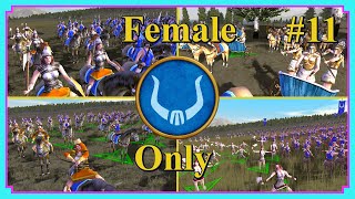 Female Only Campaign  Roxolani 11 Collateral Damage  Rome Total War Barbarian Invasion  Mod [upl. by Rekab]