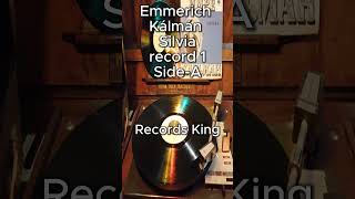 Emmerich Kálmán Silvia RecordsKing9243 RecordsKing record trailer vinyl music record vintage [upl. by Fanning]