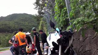 Near fatal motorcycle crash 2 [upl. by Nakre554]