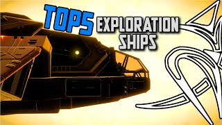 Top 5 best EXPLORATION ships in Elite Dangerous [upl. by Aitselec]