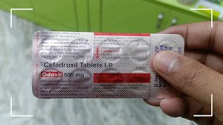 Odoxil  Cefadroxil Tablets IP 500 mg Uses In Hindi  Odoxil 500 mg Tablet Uses In Hindi [upl. by Ragouzis]