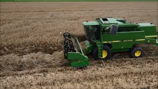 HARVEST TIME JOHN DEERE at terrington saint clements norfolk 2023 [upl. by Lavona538]