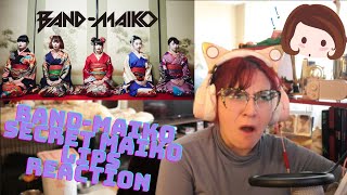 BANDMAIKO  secret MAIKO lips Official Music Video REACTION Im a FAN [upl. by Lertram]