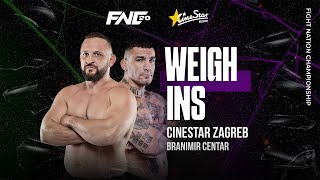 LIVE FNC20 amp CINESTAR  MEDIA WEIGH INS  ARENA ZAGREB [upl. by Seeto]