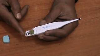 how to use digital thermometer and repair [upl. by Ahsimac]