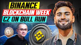 Binance BlockChain Week Dubai 2024  CZ Speaks on Crypto Bull Run 2025  Vishal Techzone [upl. by Atiekram]