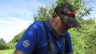 POLE FISHING FOR BREAM ON BLACK LAKE COTTINGTON LAKES KENT [upl. by Ready]