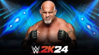 I found Goldberg in WWE 2K24 [upl. by Nelrsa]