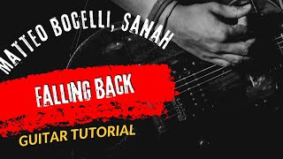 Guitar Tutorial Matteo Bocelli Sanah Falling Back [upl. by Chavaree]