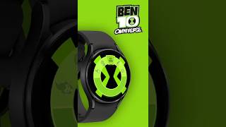 Omnitrix Wear OS OMNIVERSE update omnitrix ben10 galaxywatch wearos googleplay smartwatch [upl. by Luapnaes]