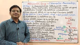 Antimalarial Drugs Part05 Chloroquine Mechanism of Action  Chloroquine  Chloroquine MOA [upl. by Uaeb]