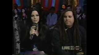 Evanescence Live at Much Music full Interview live performance engagment [upl. by Honna]