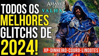 TODOS OS MELHORES GLITCHS QUE FUNCIONAM EM ASSASSIN´S CREED VALHALLA 2024 [upl. by Igenia685]