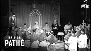 High Mass At Westminster Cathedral 1950 [upl. by Ardet]