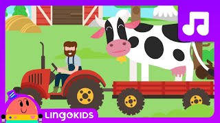 OLD MACDONALD HAD A FARM 🚜🐮 Nursery Rhymes amp Kids Songs  Lingokids [upl. by Noteloc246]