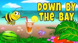 Down by the Bay with Lyrics  Nursery Rhymes  Children’s Songs by The Learning Station [upl. by Adnahsal309]