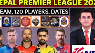 Nepal Premier League 2024 Live NPL Schedule Teams Foreign Players Start Date Shikhar Dhawan NPL [upl. by Patton]